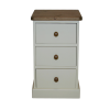 Farrow 3 Drawer Small Bedside Cabinet